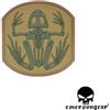 EMERSON Patch in PVC Skeleton Frog Ver.4 Tan Emerson Gear