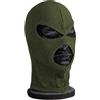 DEFCON 5 Passamontagna balaclava in nomex a 3 fori colore verde - Defcon5 (D5-1935N OD)