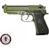 G&G Pistola softair scarrellante a gas Beretta GPM 92F colore Verde marca G&G (GAS-GPM-92F-GBB-UCM)