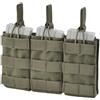 DEFCON 5 Tasca porta caricatore Tripla ad estrazione Rapida per M4 e AK - Verde - DEFCON 5 (D5-M4AK3DO OD)