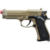 cyma Pistola softair beretta 92FS elettrica professionale tan Cyma