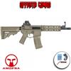 ARES Fucile elettrico da softair M4 CQB Rail 7 AM-008 Dark Earth Tan - Amoeba Ares (AR-AM8TPAC)