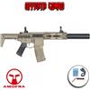 ARES Fucile softair elettrico M4 AM-014 M-Lok Dark Earth Tan Amoeba Ares Offerta Combo Completo (AR-AM14TPAC)
