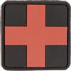 MIL-TEC Patch 3D croce medica in PVC con Velcro