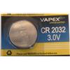 VAPEX Batteria VAPEX lithium CR2032 (3v)