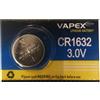 VAPEX Batteria VAPEX lithium CR1632 (3v)