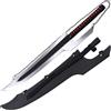 SPADA BANKAI ZANPAKUTO ZANGETSU DI ICHIGO KUROSAKI(BLEACH) 91 cm