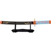 Mini Katana di SHINOBU KOCHOU dall'anime Kimetsu No Yaiba Demon Slayer 43 cm con supporto