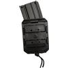 VEGA HOLSTER PORTA CARICATORE IN POLIMERO GOMMATO BUNGY HOLSTER nera Vega Holster