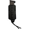 VEGA HOLSTER PORTA CARICATORE PISTOLA IN POLIMERO GOMMATO BUNGY HOLSTER NERO Vega Holster