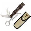 MARTINEZ ALBAINOX Coltello da funghi con spazzolino e apriscatole e cavatappi completo di custodia