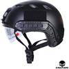 EMERSON Elmetto Fast BJ Type con Occhiale a Scomparsa Nero Emerson (EM8818B)