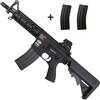 G&G Fucile Softair CM16 Raider DST Nero + 2 caricatori da 45bb