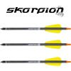 SKORPION 3 frecce in carbonio 7,5 SKORPION per balestra R9 Cobra