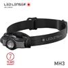 LEDLENSER Torcia Faretto da testa MH3 - 200 lm - Ledlenser ghiera nera