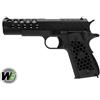 WE Pistola Softair a Gas 1911 Hex Cut GEN2 - Scarrellante - Full-Metal CNC - Nero - WE (WE16B)