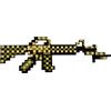 Mitra giallo dal videogioco Minecraft