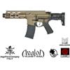 VFC Fucile elettrico da softair Avalon Calibur M4 PDW M-Lok Rail System, con Mosfet, colore tan - VFC