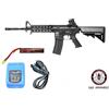 G&G Fucile elettrico da softair CM16 Raider-Long, colore nero - G&G offerta combo