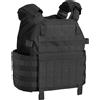 OUTAC Tattico Plate Carrier Vest 1000D colore nero - Outac (OT-BAV12 B)