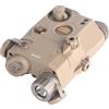 WADSN Sistema di Puntamento AN / PEQ Laser Rosso / IR e LED IR- Tan WADSN