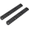classic army Slitte 20mm in polimero 13 slot nere - 2 pezzi Classic Army (A655P-13)
