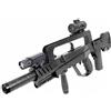 DOUBLE EAGLE Fucile a molla M46A FAMAS completo di red dot DOUBLE EAGLE