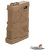 LANCER TACTICAL Caricatore monofilare 70 BBs per fucili softair serie M4 colore Tan marca Lancer Tactical