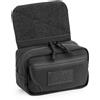 DEFCON 5 Tasca Utility Drop Down Pouch Nero con porta bossoli DEFCON 5