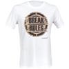 D.Five T-shirt in cotone organico colore bianco con stampa break rules - D.Five (DF5-ORG-4 WH)