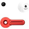 RETRO ARMS Selettore CNC AR15 tipo B rosso RETROARMS 6615