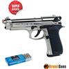 BRUNI Pistola a salve modello Beretta 92FS calibro 8 mm + 50 colpi