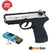 BRUNI Pistola a salve modello PX4 calibro 9 mm nikel + 50 colpi