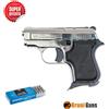 BRUNI Pistola a salve modello 315 Baby calibro 8 mm nikel + 50 colpi