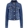 Guess Giacca Jeans stretch donna Delya trucker blu ES24GU91 W4RN01D5921 XXL