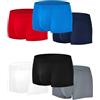 Casey Kevin Set 4/6 Pezzi Boxer Uomo - Non Etichettato - Seta Ghiaccio - Mutande Uomo - Senza Traccia
