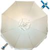 Pincho Ombrellone da spiaggia antivento, 240 cm,grande ombrellone, tetto di ventilazione, protezione UV 50, materiali di qualità,la struttura in alluminio resistente, 8 stecche in fibra di vetro.