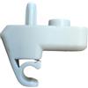 Car Passion Gancio Supporto Fissaggio Aletta Parasole Pantina Originale Destro Sinistro 1pz (per Fiat Panda (169) 2003-2012)