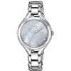 CITIZEN Orologio Analogico Eco-Drive Donna con Cinturino in Super Titanio EW2560-86X