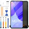 LADYSON per Xiaomi Redmi Note 11 Schermo LCD di Ricambio Compatibile per Xiaomi Poco M4 PRO 5G Display Touch Digitizer 21091116AG 2201117TG 2201117TI 2201117TY Display Vetro Riparazione (Non Originale)