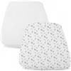CHICCO Set Lenzuola con Angoli Chicco Next 2 Me Forever Grey Sheep 2pz