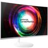 SAMSUNG - Monitor Curvo C27H711 Monitor Curvo 27 Quantum Dot WQHD, 2K per Designer, Cornice Sottile, 2560 x 1440, 4 ms, FreeSync, Mini-DisplayPort,