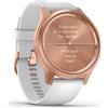 GARMIN - Smartwatch Vivomove Style 42 mm Impermeabile 5ATM Bluetooth con GPS e Cardiofrequenzimetro Alluminio Rosa Oro