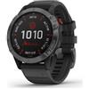 GARMIN SPEDIZIONE GRATUITA - GARMIN - Orol. FENIX 6 Pro Solar Blk 010-02410-15