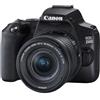 CANON - EOS 250D + EF-S 18-55mm f / 4-5.6 IS STM Kit Fotocamera SLR 24,1 MP CMOS 6000 x 4000 Pixel Colore Nero