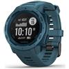 GARMIN SPEDIZIONE GRATUITA - GARMIN - Instinct Lakeside Blue Sportwatch GPS, Blu, Regular