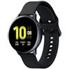 SAMSUNG - Galaxy Watch Active2 44 mm Impermeabile 5ATM Display 1.4' 4GB Wi-Fi Bluetooth e NFC con GPS e Cardiofrequenzimetro Alluminio Nero - Italia