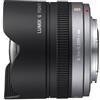 PANASONIC - Fisheye 8 mm F / 3.5 Attacco Micro Quattro Terzi - SPEDIZIONE GRATUITA