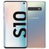 SAMSUNG - Galaxy S10 Argento 128 GB Dual Sim Display 6.1' QHD+ Slot Micro SD Tripla Fotocamera 12 Mpx Android Europa