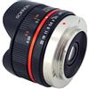 ROKINON - 7.5mm 1:3.5 UMC Fisheye CS, MILC, Obiettivo ampio, 7,5 mm (0.295') , Olympus PEN, Olympus, Panasonic, Nero - SPEDIZIONE GRATUITA